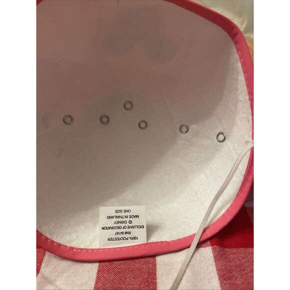 Disney Mouse Ears Princess Hat with Veil Fluffy Ears SNAP ON - Picture 6 of 11